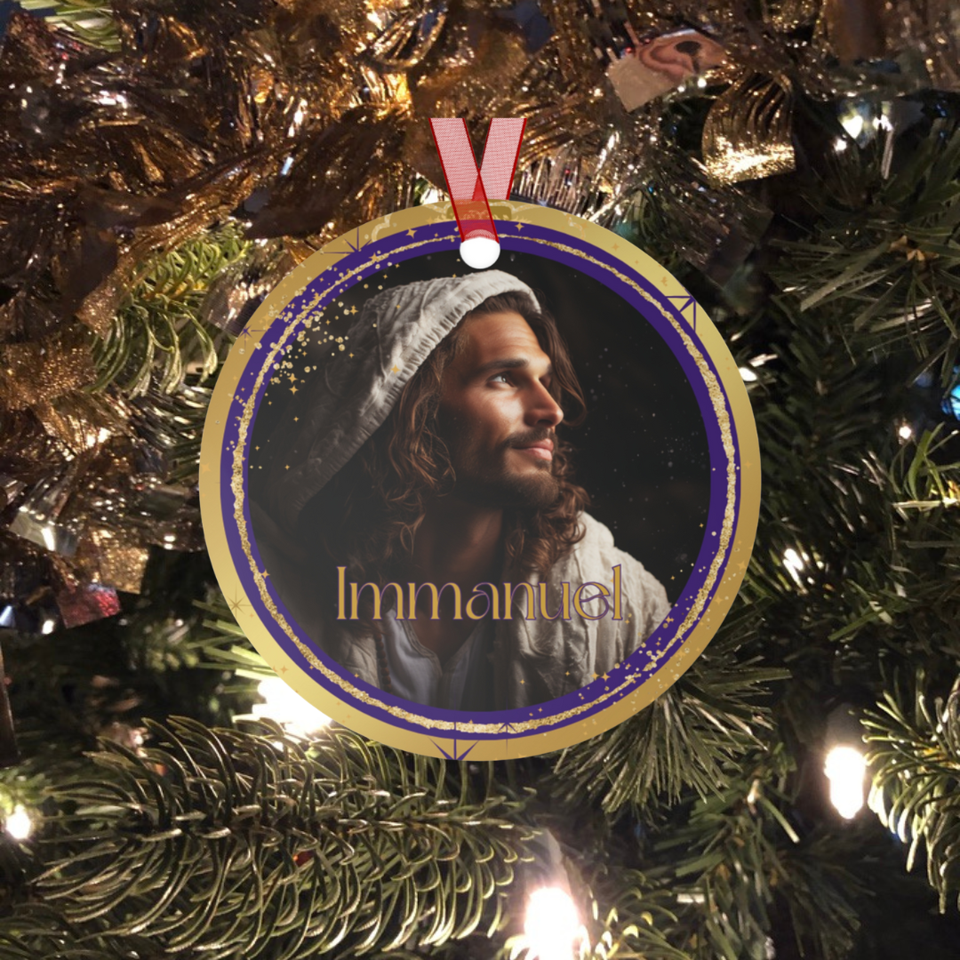Immanuel - Names of Jesus Metal Ornament
