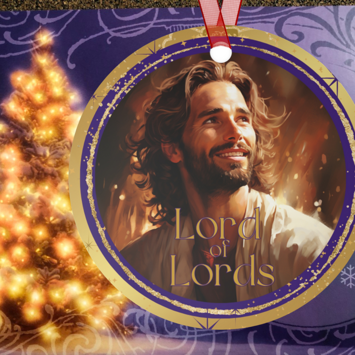 Lord of Lords - Names of Jesus Metal Ornament