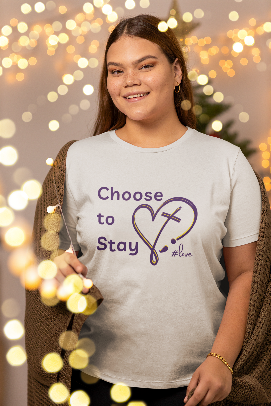 Choose to Stay - Short sleeve t-shirt