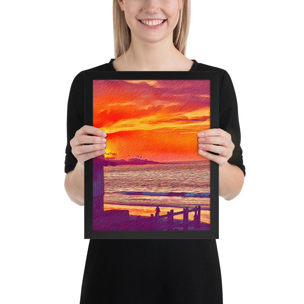 Sunset Dream - Framed Wall Art
