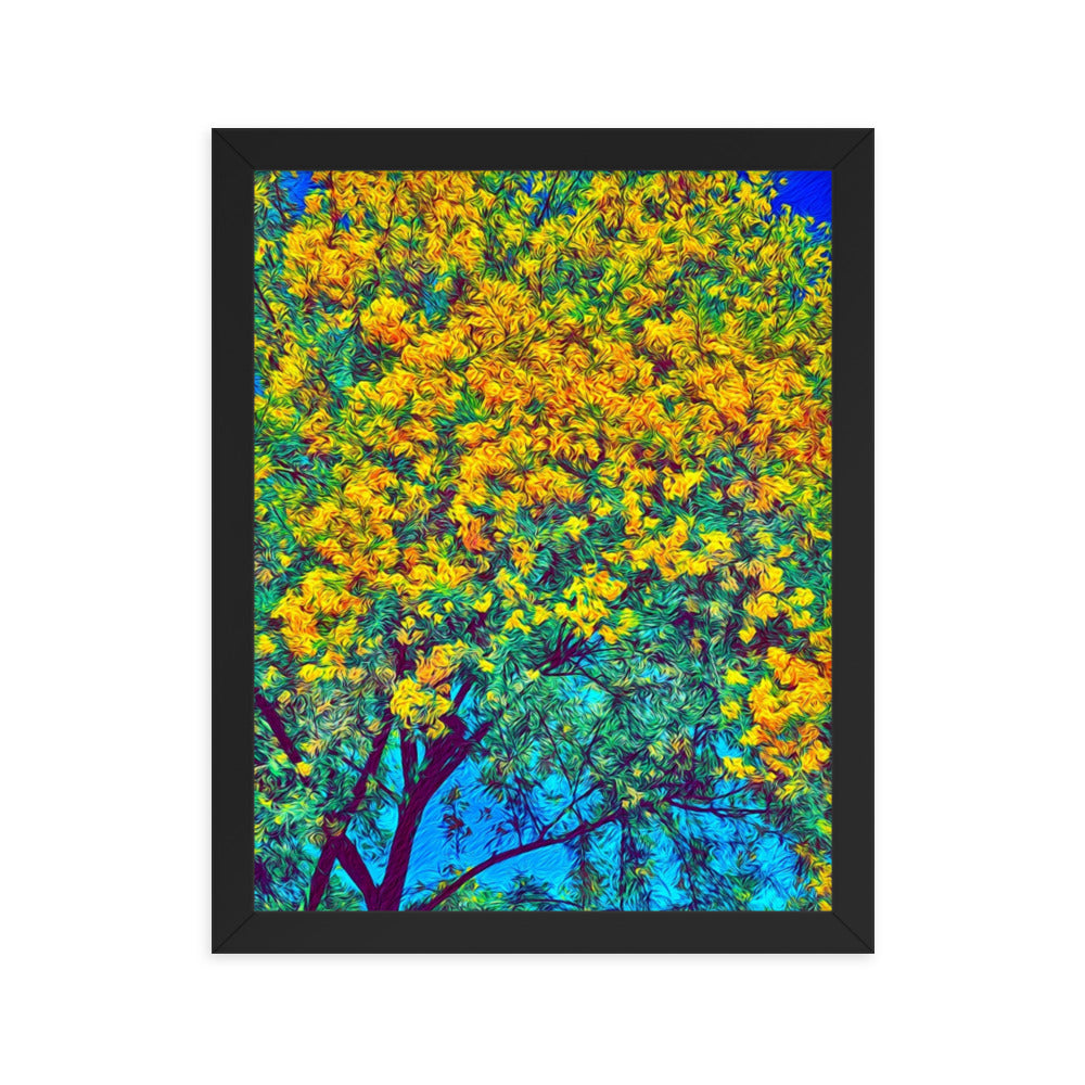 Pollen Party - Framed Wall Art