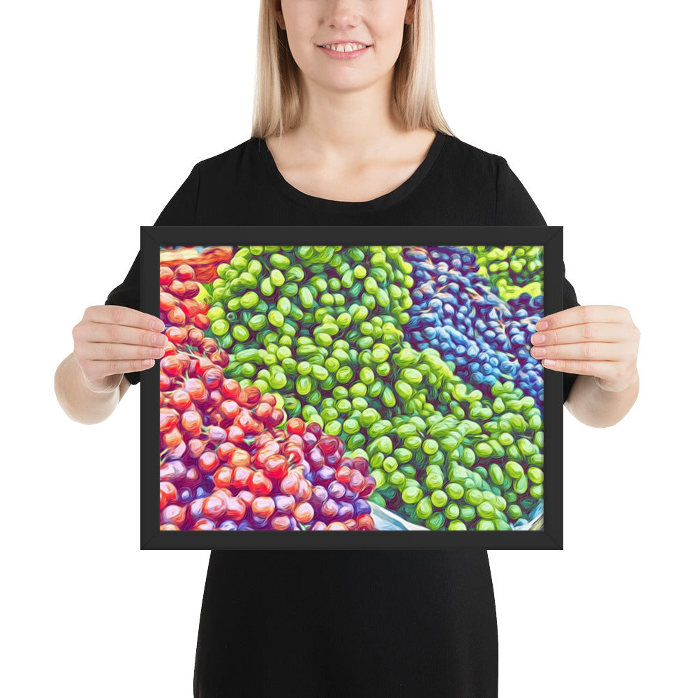 Grape Expectations - Framed Wall Art