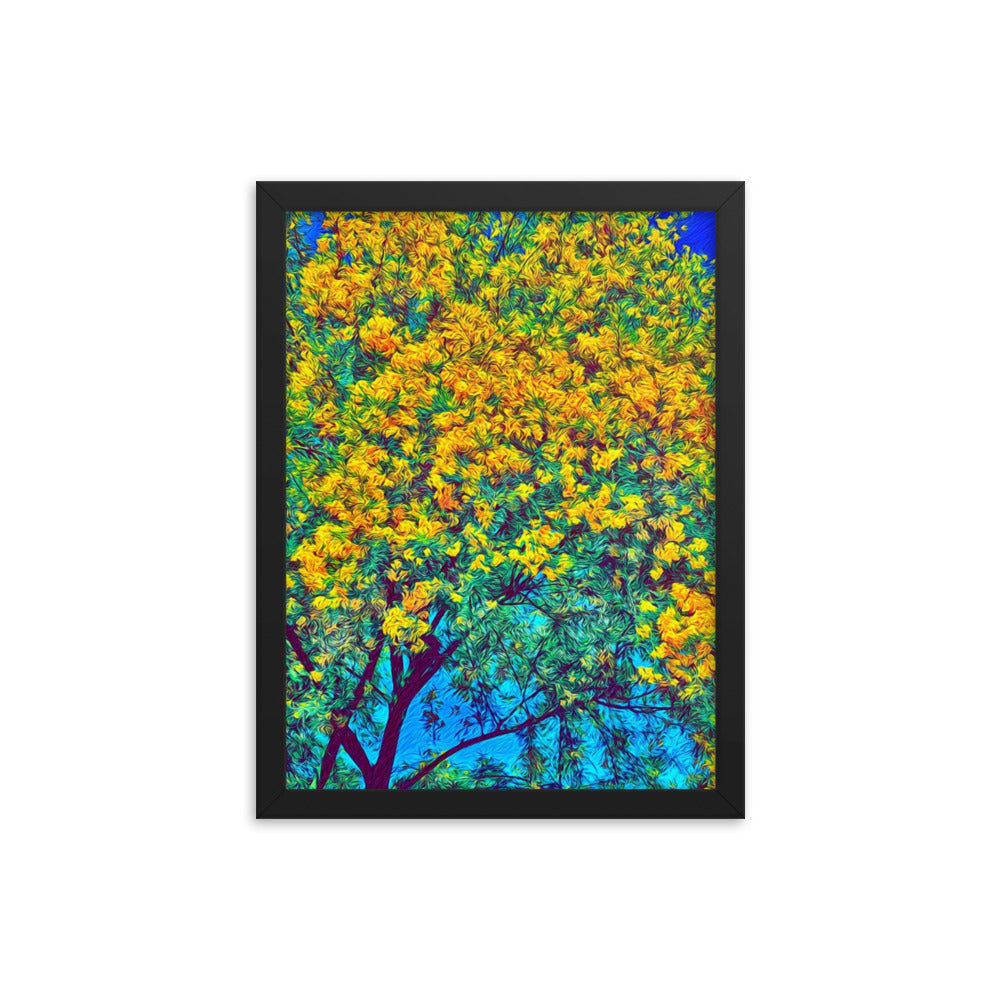 Pollen Party - Framed Wall Art