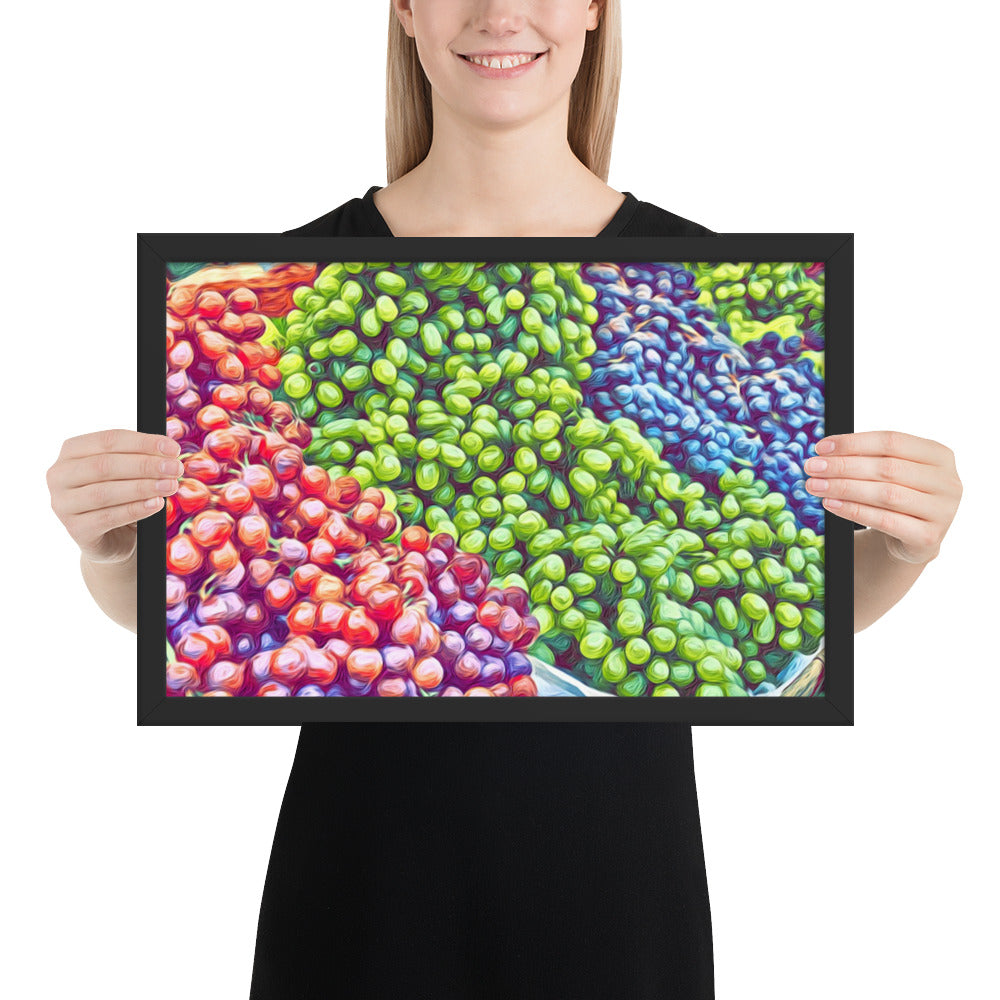 Grape Expectations - Framed Wall Art