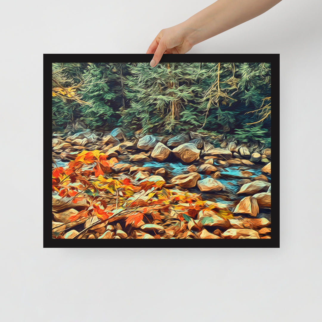 Serenity Creek - Framed Wall Art