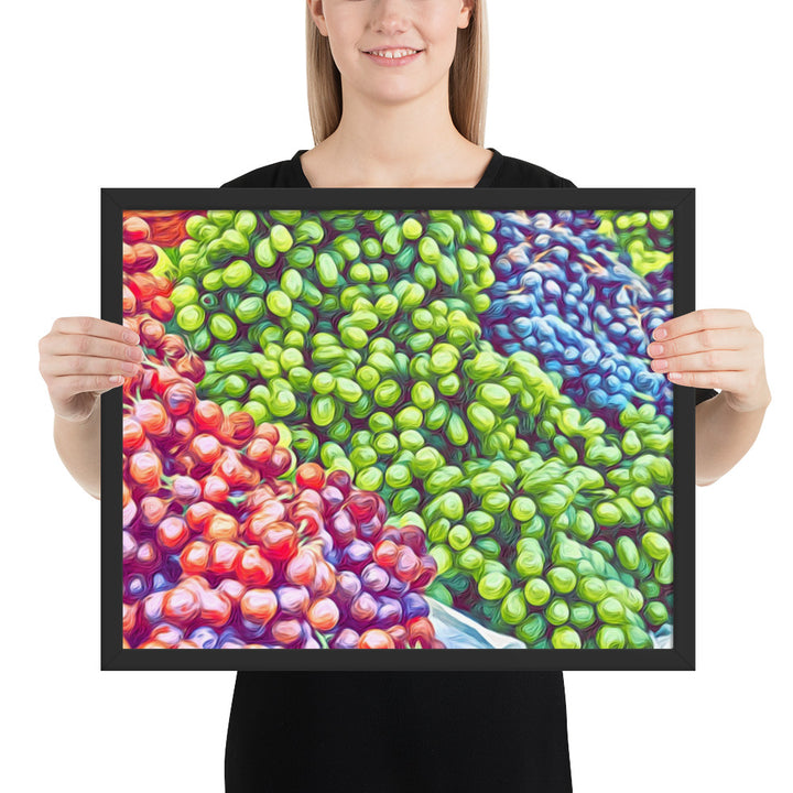 Grape Expectations - Framed Wall Art