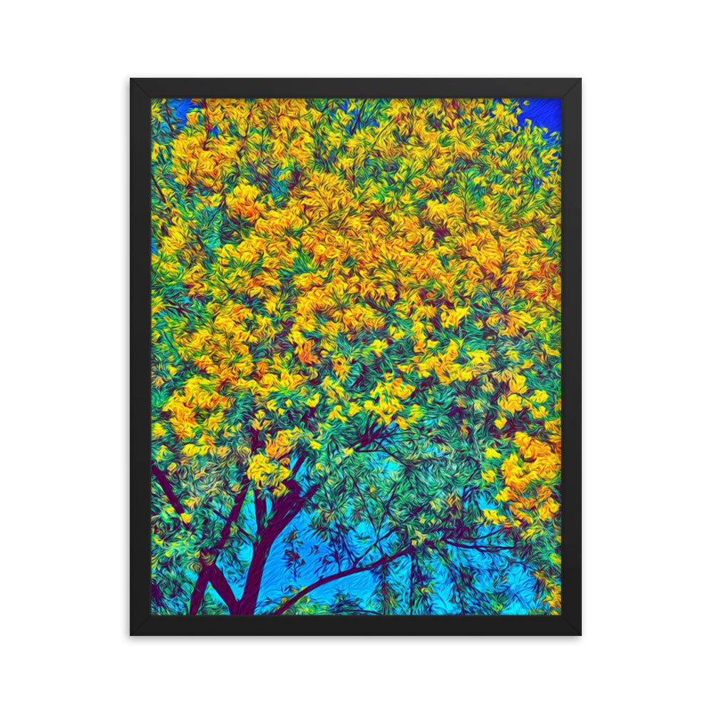 Pollen Party - Framed Wall Art