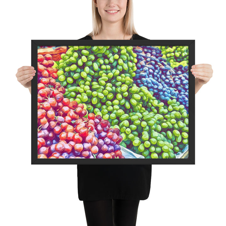 Grape Expectations - Framed Wall Art