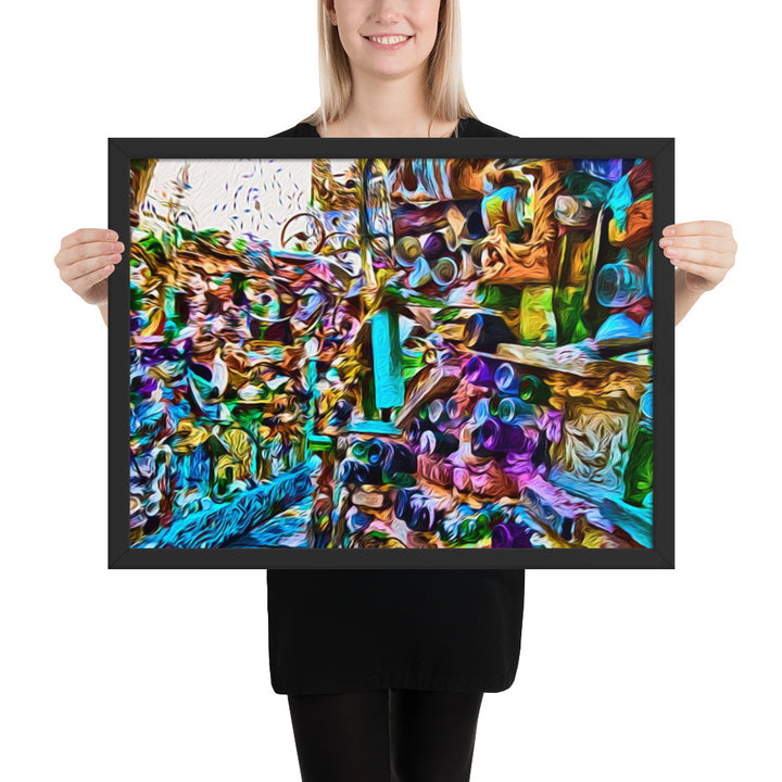 Urban Gallery: Mosaic Wall - Framed Wall Art