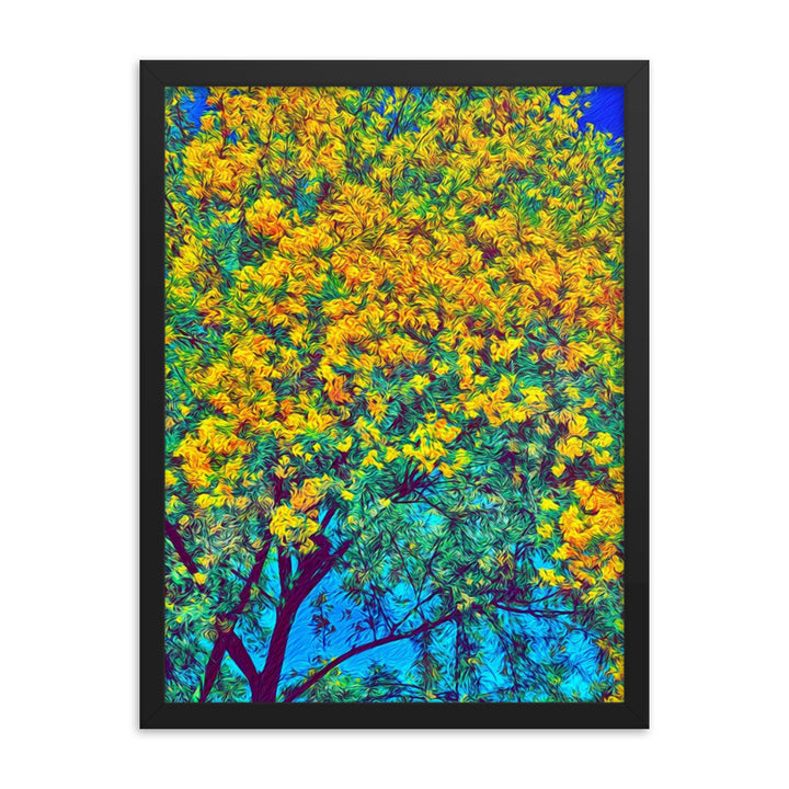 Pollen Party - Framed Wall Art