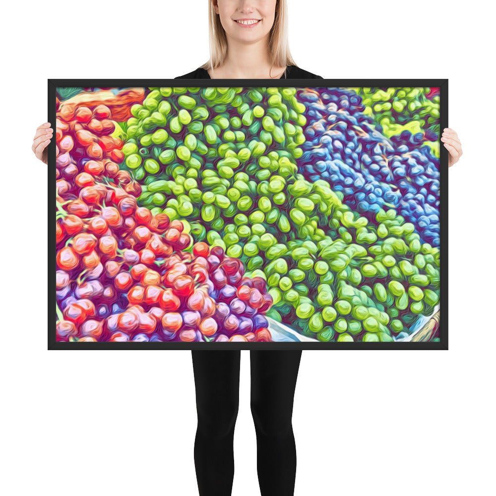 Grape Expectations - Framed Wall Art