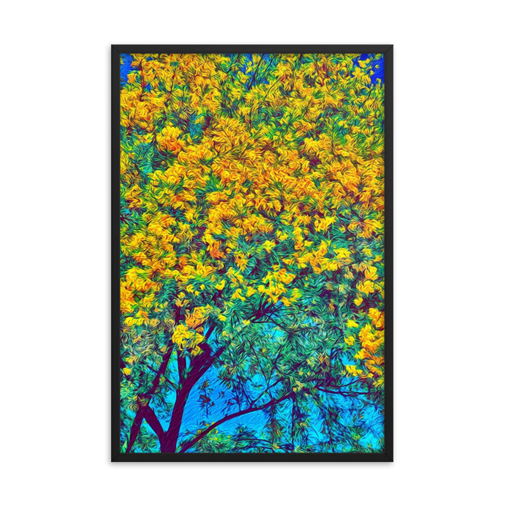 Pollen Party - Framed Wall Art