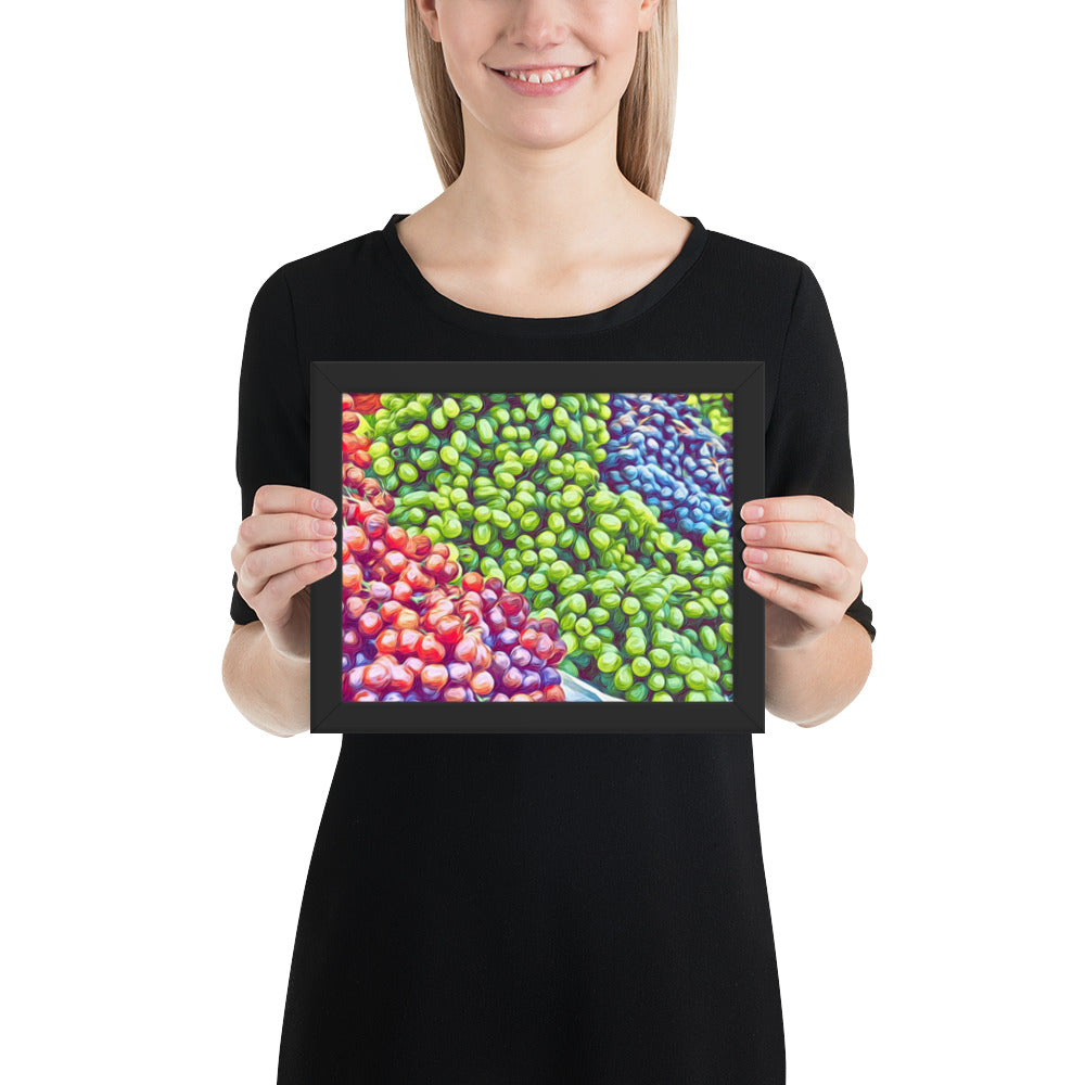 Grape Expectations - Framed Wall Art