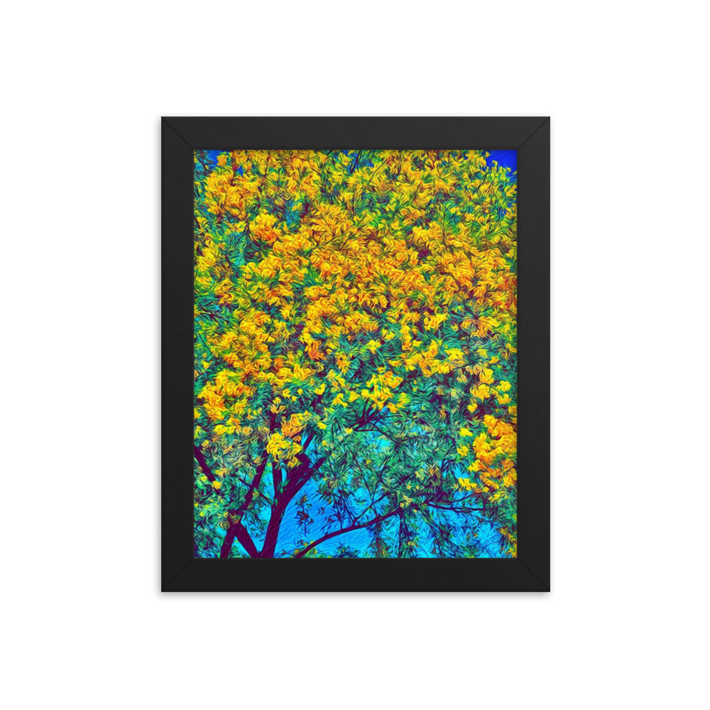 Pollen Party - Framed Wall Art