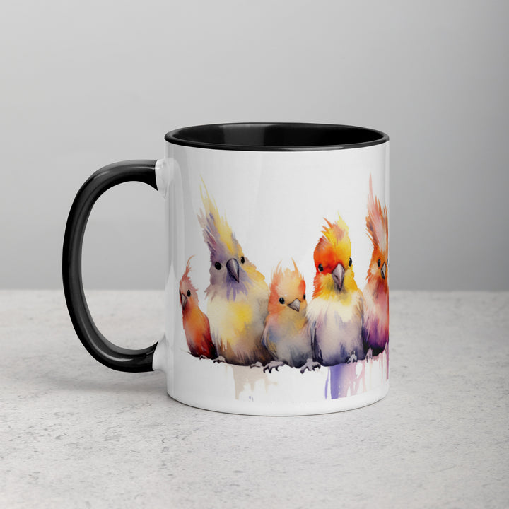 Cockatiel Teens - Mug with Color Inside