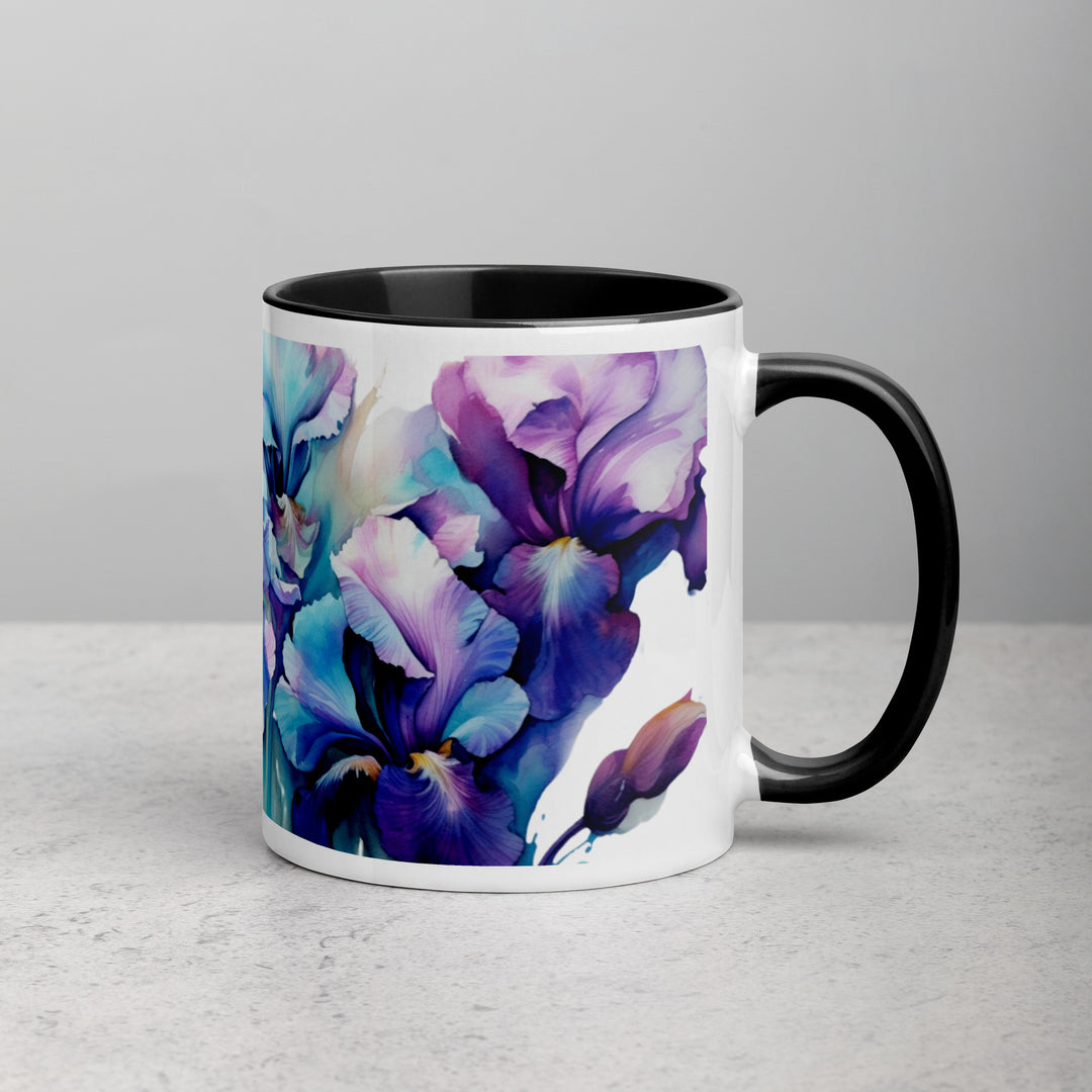 Iris - Mug with Color Inside