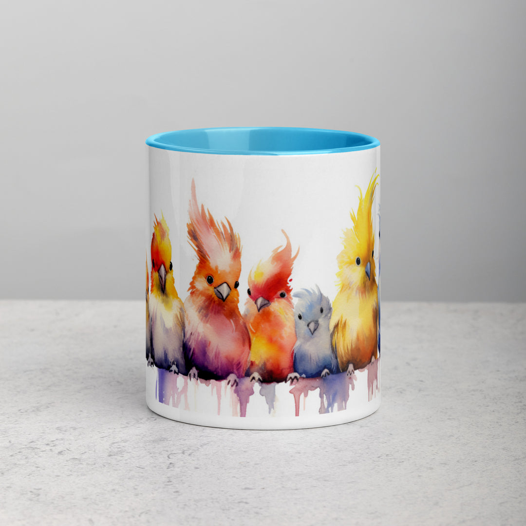 Cockatiel Teens - Mug with Color Inside