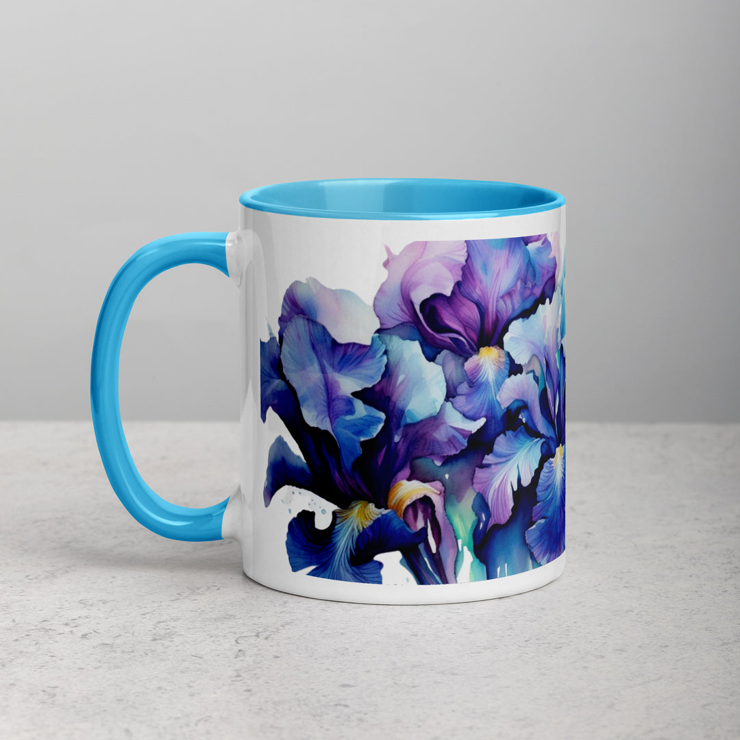 Iris - Mug with Color Inside