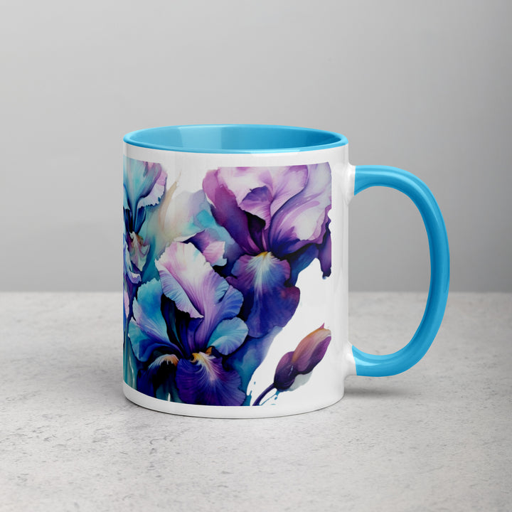 Iris - Mug with Color Inside