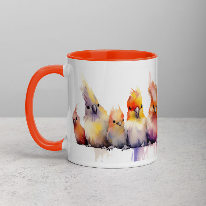 Cockatiel Teens - Mug with Color Inside