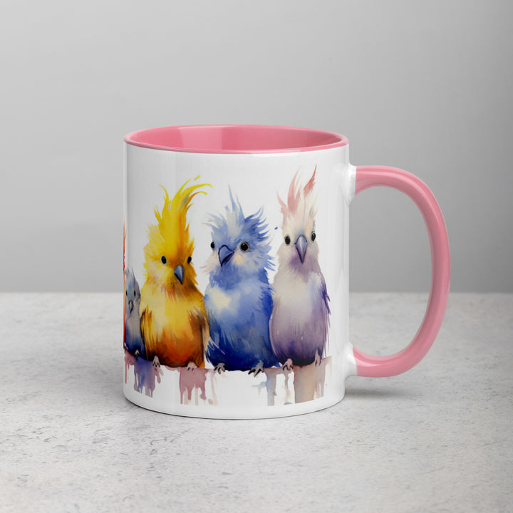 Cockatiel Teens - Mug with Color Inside