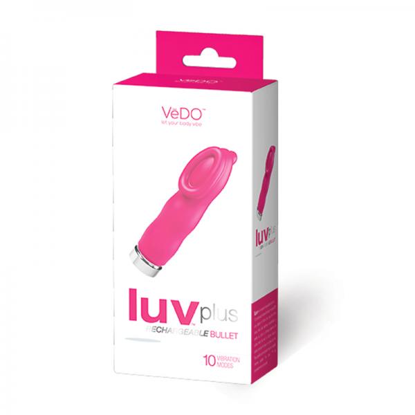 Luv Plus Rechargeable Clitoris Vibe Foxy Pink