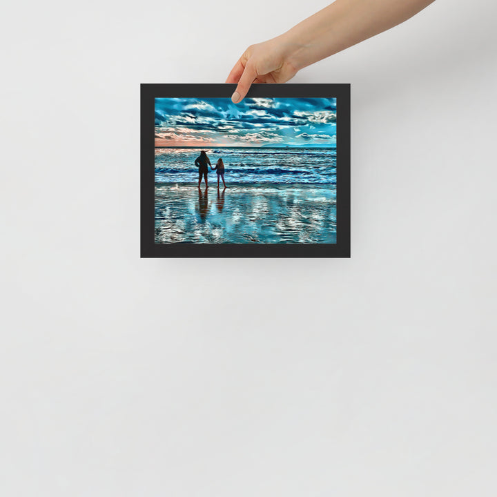 Dreamy Reflections - Framed Wall Art