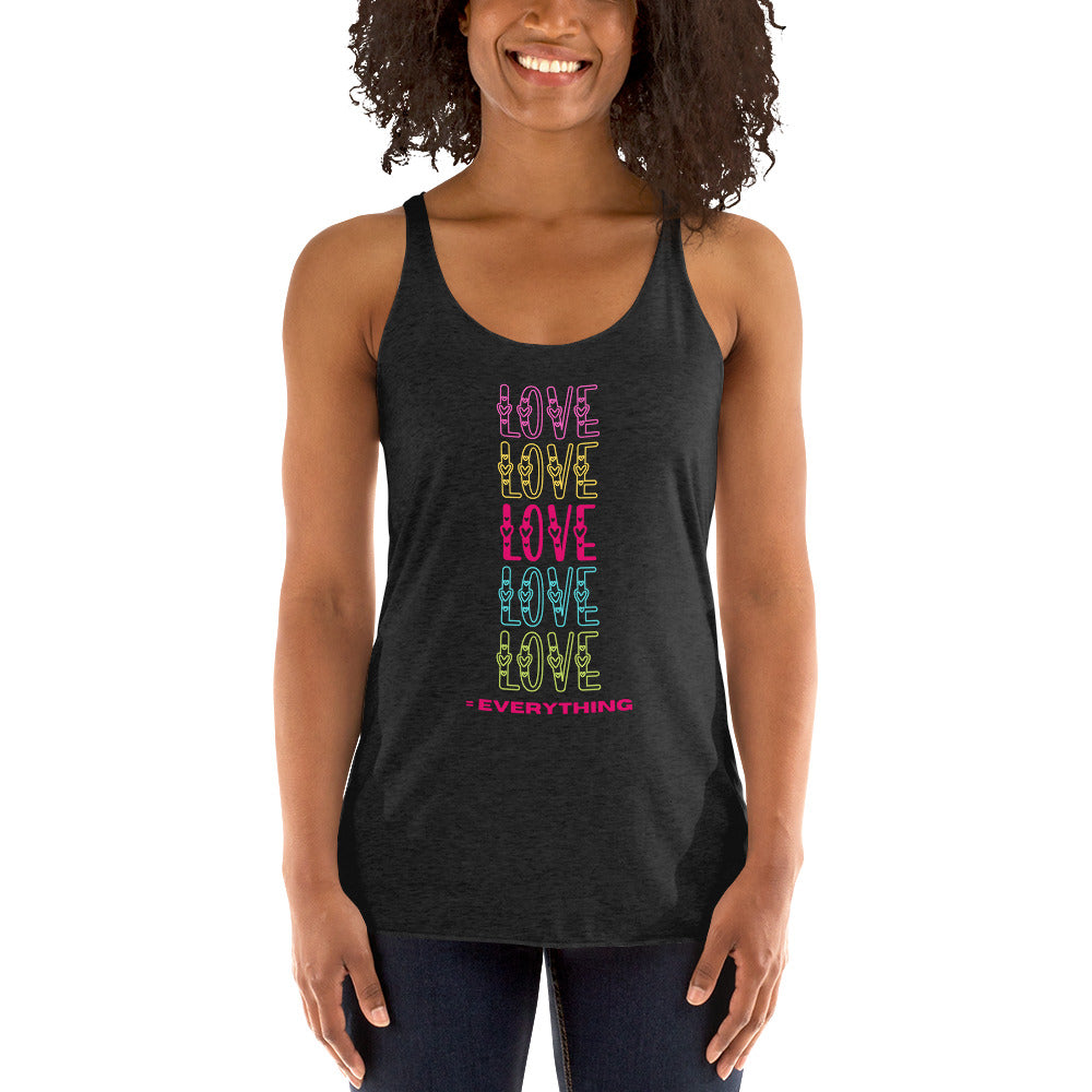 LOVE Everything Racerback Tank