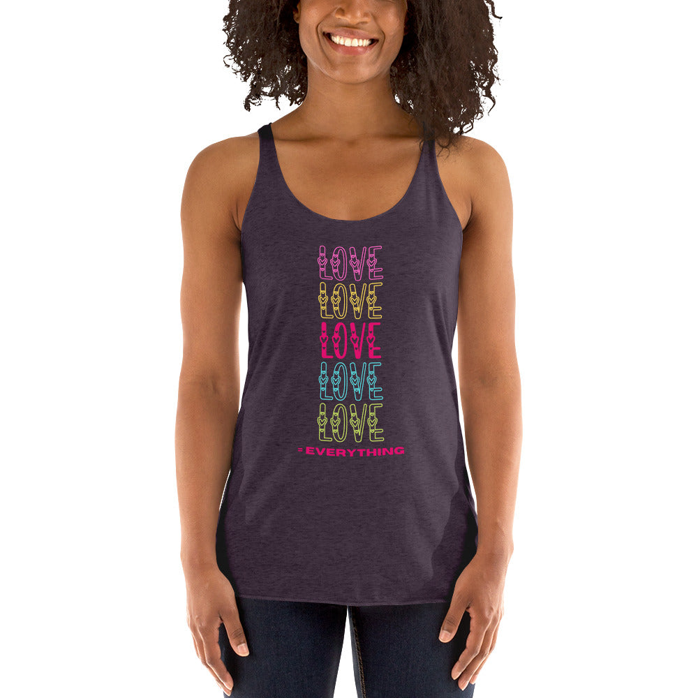 LOVE Everything Racerback Tank