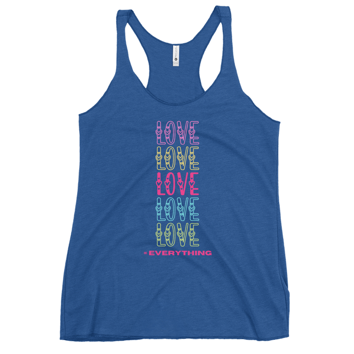 LOVE Everything Racerback Tank